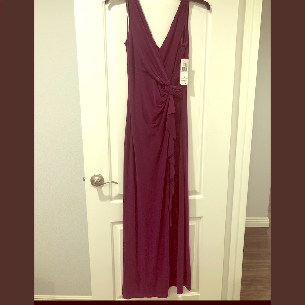 Ralph Lauren maxi occasion dress